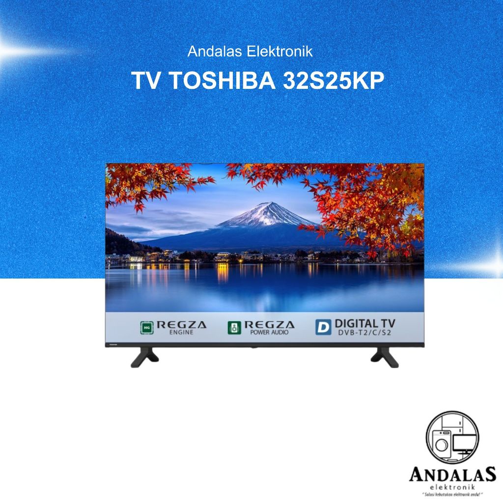 LED TV 32 INCH TOSHIBA 32-S25KP 32S25KP FHD 2K TV | TV TOSHIBA 32 INCH