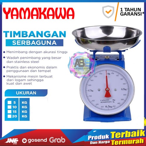 Timbangan Buah Yamakawa 20 Kg / Timbangan Jarum Analog / Timbangan Manual Yamakawa 2OKG Kuat Awet Da