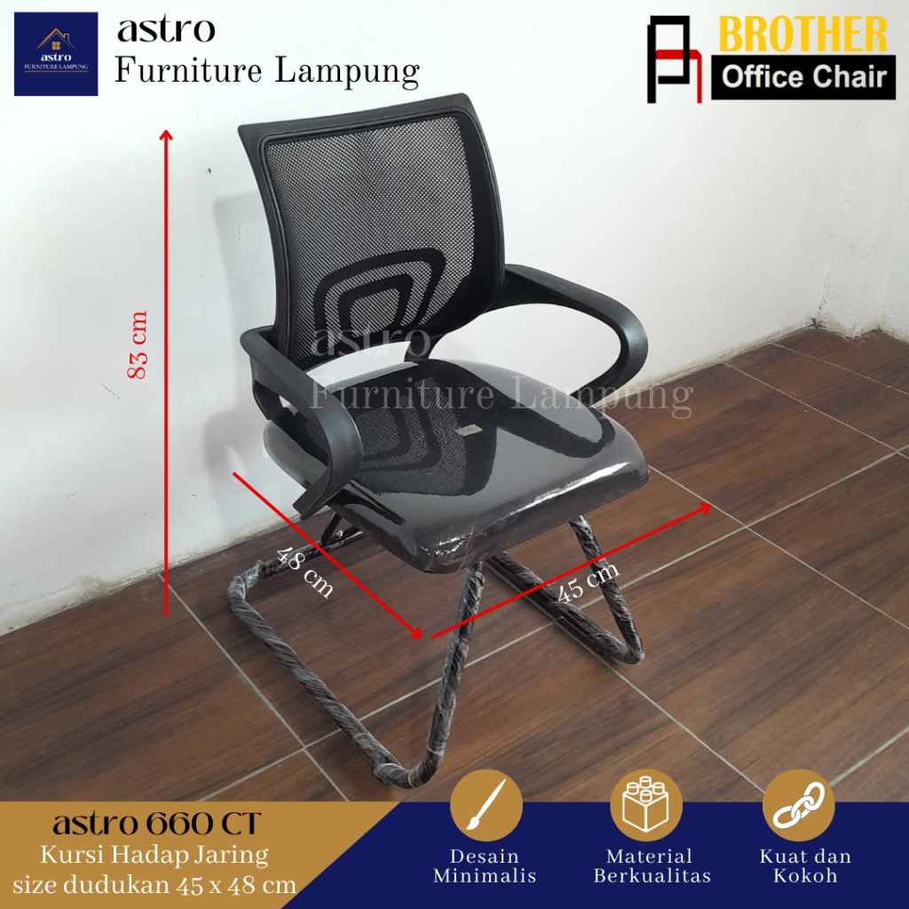 Kursi Jaring Hadap / Kursi Jaring / Kursi Kantor / Kursi Staff