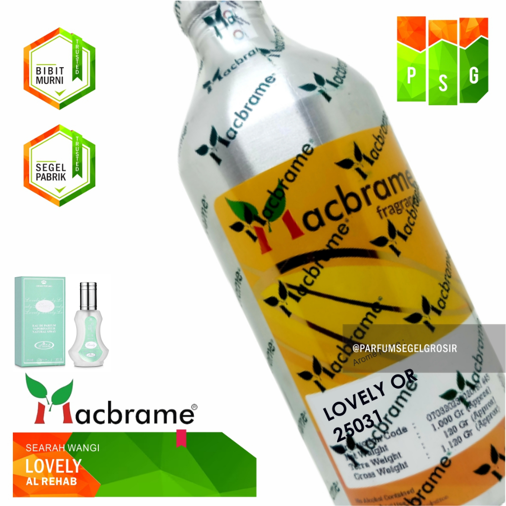 LOVELY OR | Searah Wangi Lovely al Rehab | Macbrame | Segel