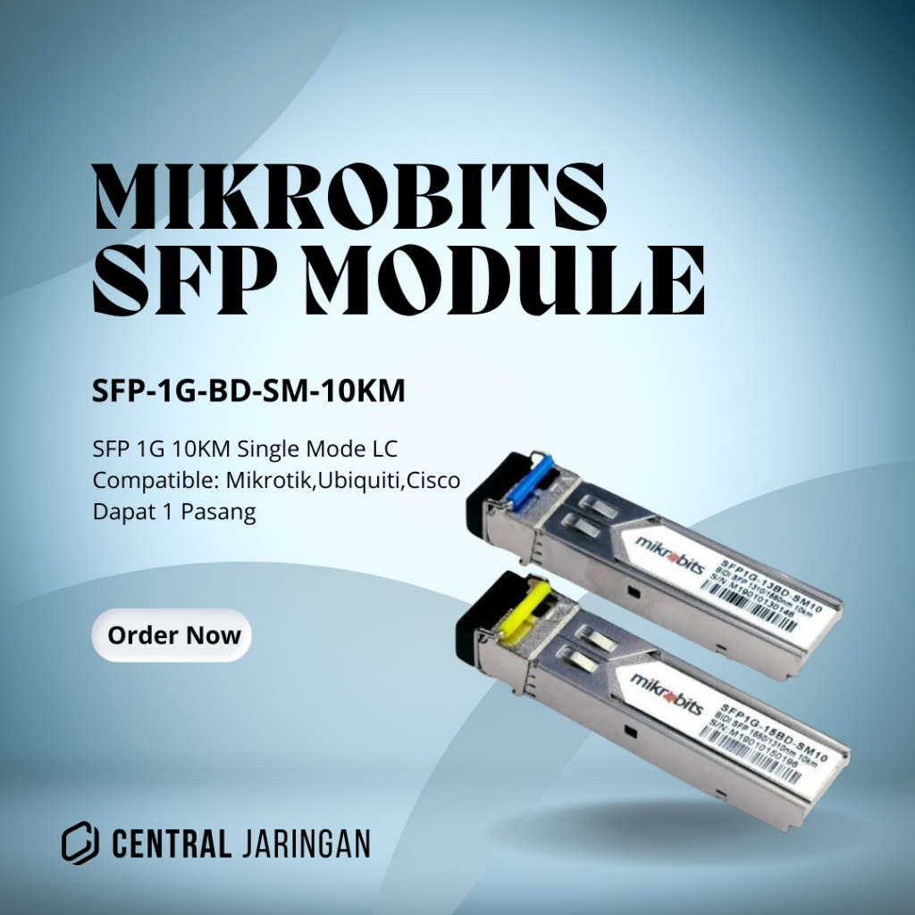 Mikrobits SFP Transceiver SFP-1G-BD-SM-10KM