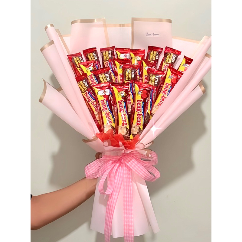 

(LANGSUNG DIKIRIM) BUKET BENGBENG ISI 17 PCS/BOUQET/BUKETMURAH