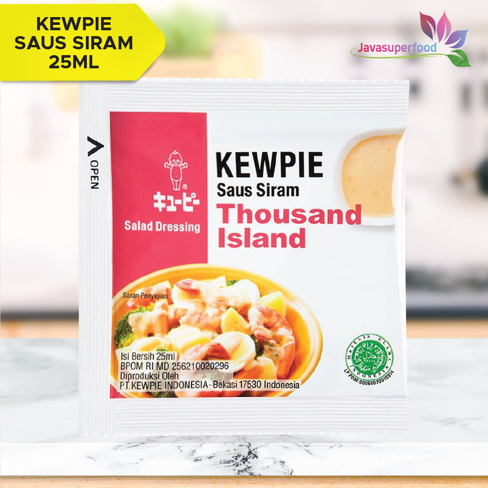 

Kewpie Saus siram 25ml - thousand island