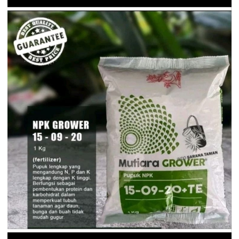 NPK Mutiara Grower 1KG kemasan pabrik