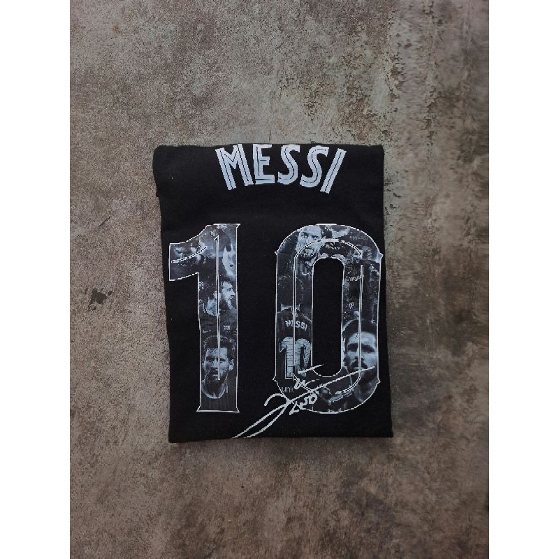 Kaos messi cakep langka ada tanda tangan messi