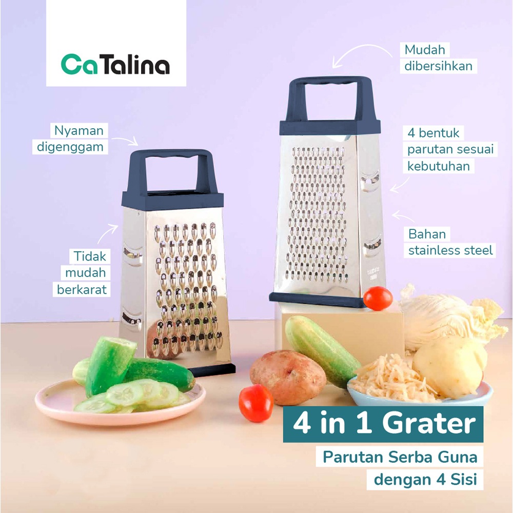 Parutan Kentang Mustofa Menara Parutan Kelapa Serbaguna 4 Sisi