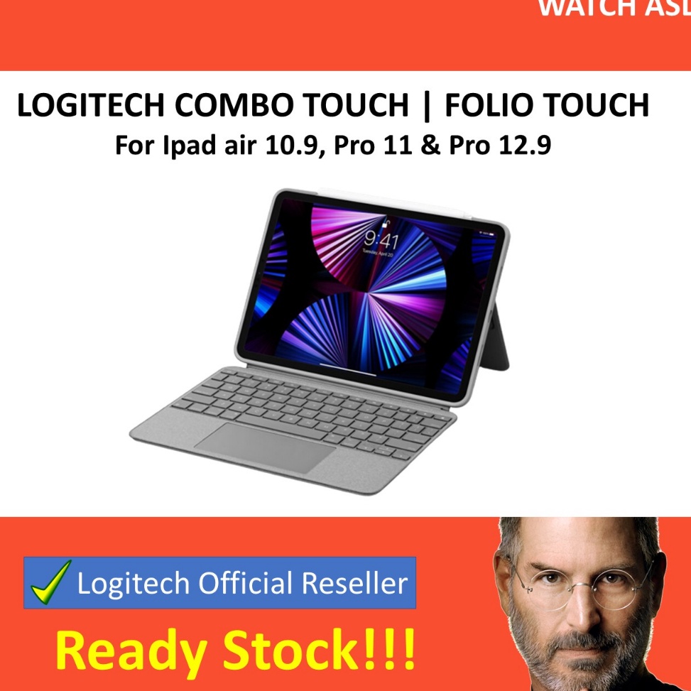KODE D56R Logitech Combo Touch  Folio Touch  Slim Folio Keyboard Case iPad Pro 11 129 221 M1 22 Air 