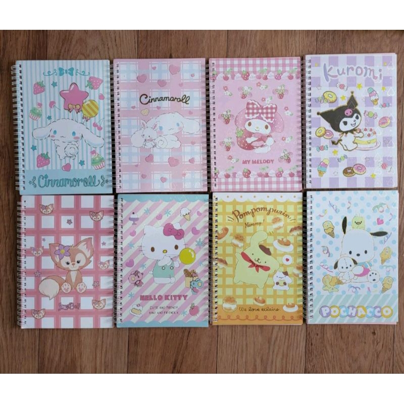 

Buku tulis sanrio motif