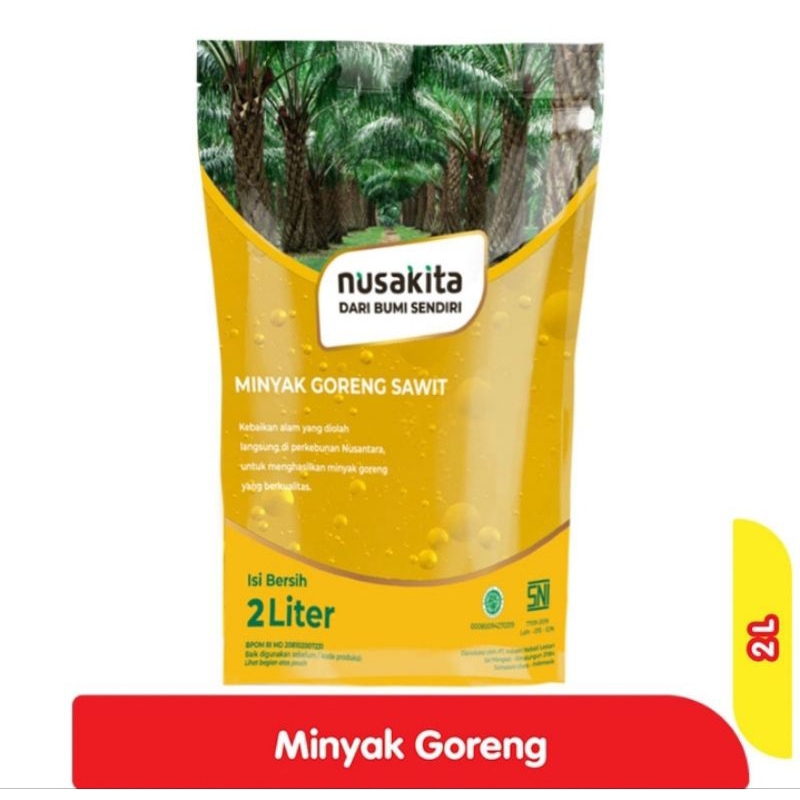 

Nusakita Minyak Goreng Sawit 2 L