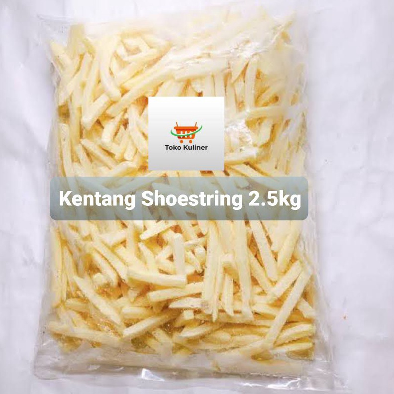 

1212 Fasion sale Kentang Goreng Aviko Shoestring 25kg