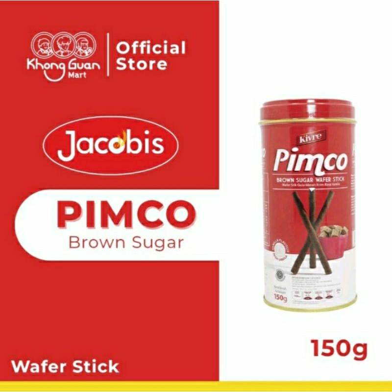 Finco Jacobis Brown Sugar Wafer Stick 150gr