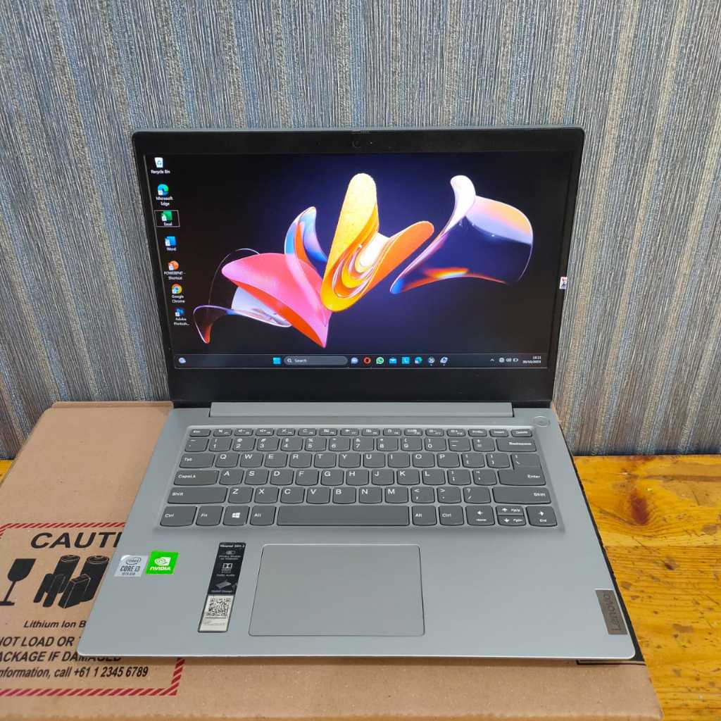 Laptop Lenovo Slim 3 Core i3-10110U Ram 8/ 512Gb DualVga Super Slim Silver