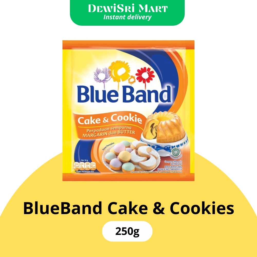 

Mentega Blueband Cake & Cookies 200gr - Dewi Sri Mart