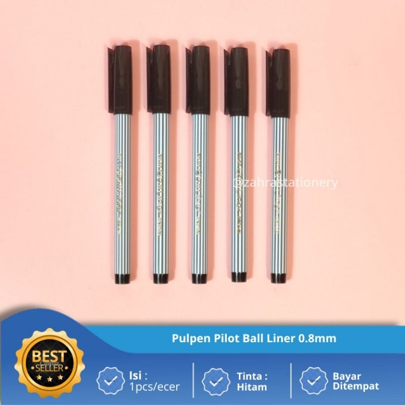 

Ballpen / Ballpoint / Pulpen Pilot Balliner 0.8 ORI ecer