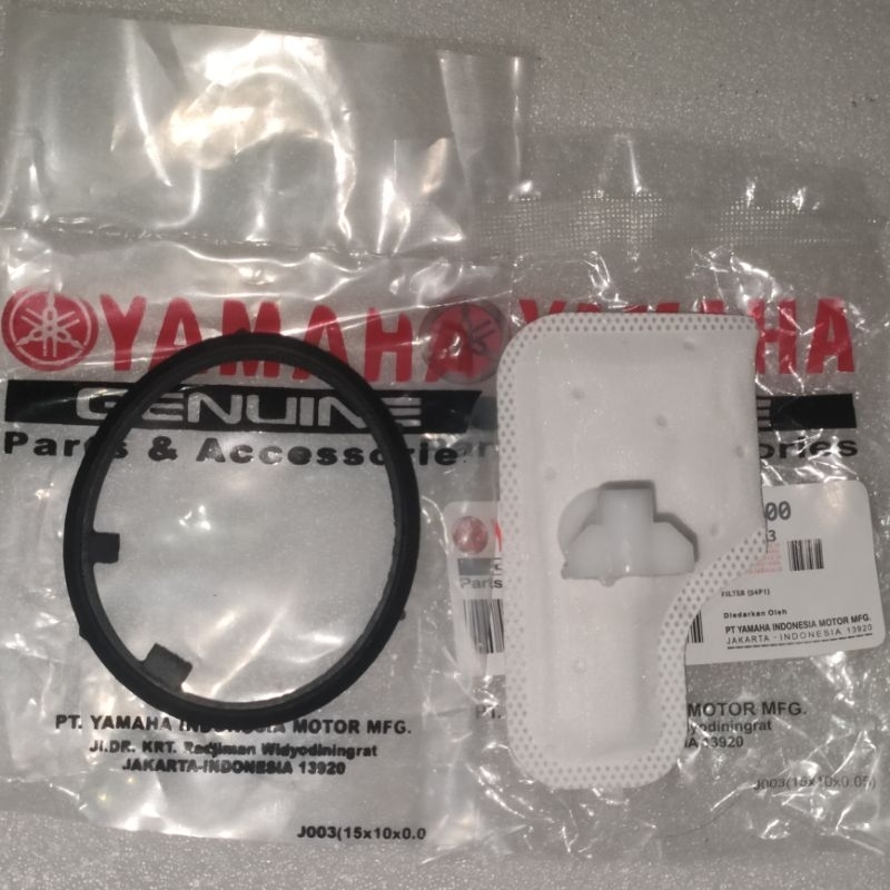 (Bisa COD) filter set seal fuel pump r15 v1 v2 v3 paket seal dan filter bensin r15 semua versi