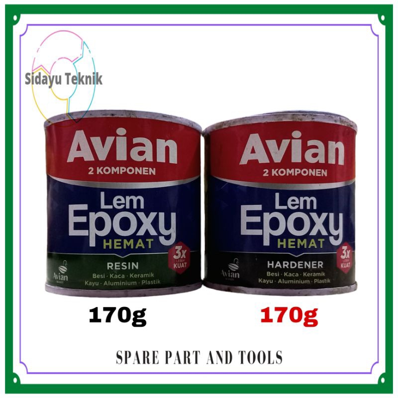 

Lem Epoxy Avian 340g Hemat