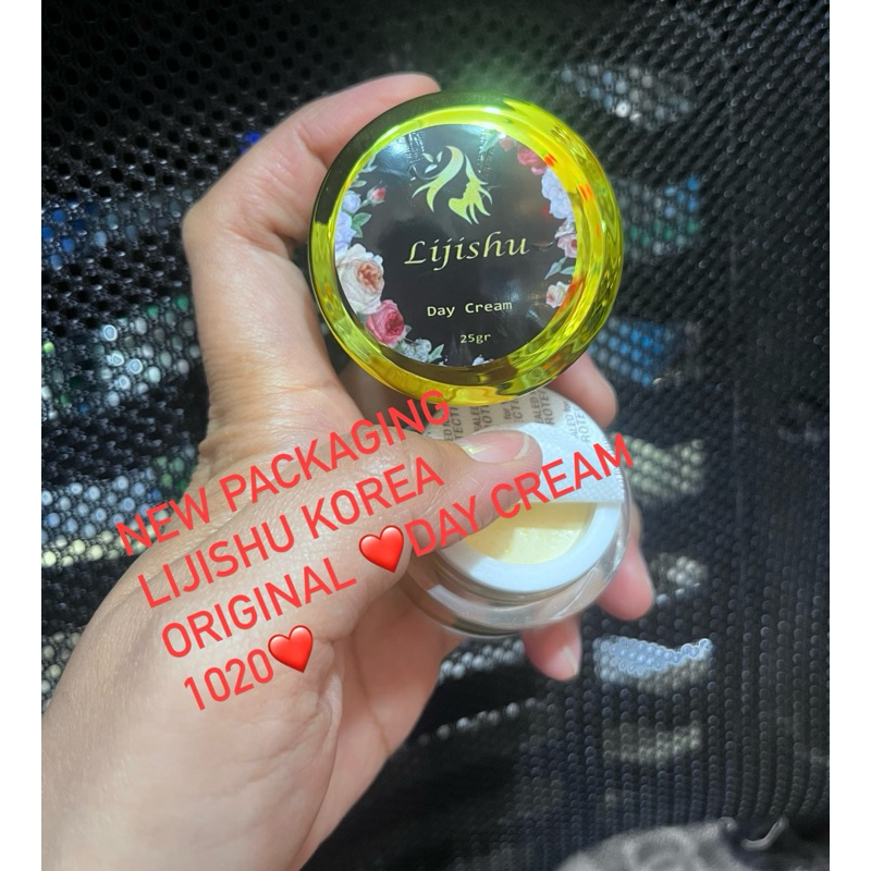 Lijishu korea day crem new kemasan barang asli sesuai di foto