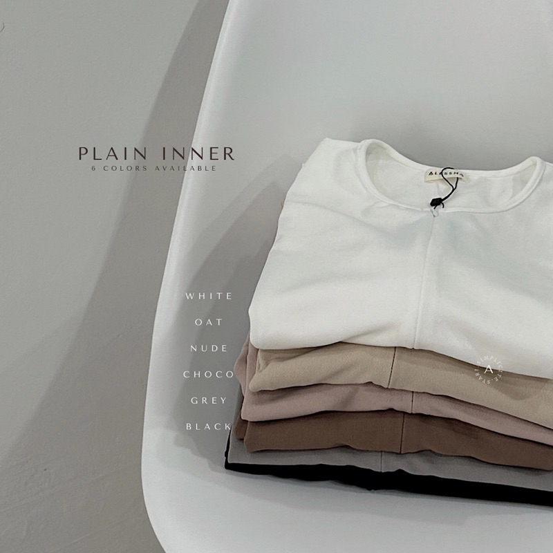 PLAIN INNER DRESS BY ALESSHA.Id