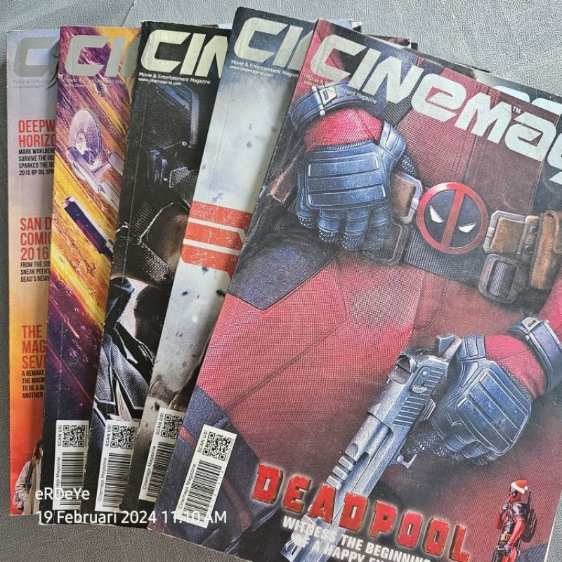 Majalah Cinemags Mix Bonus Poster