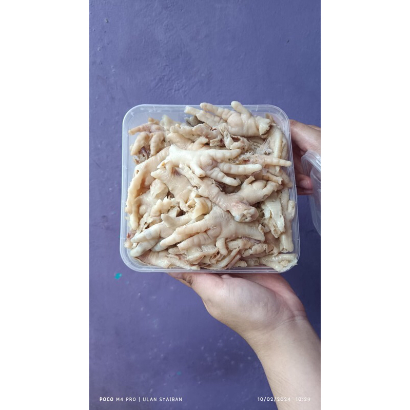 

Ceker bonelese/ ceker tanpa tulang