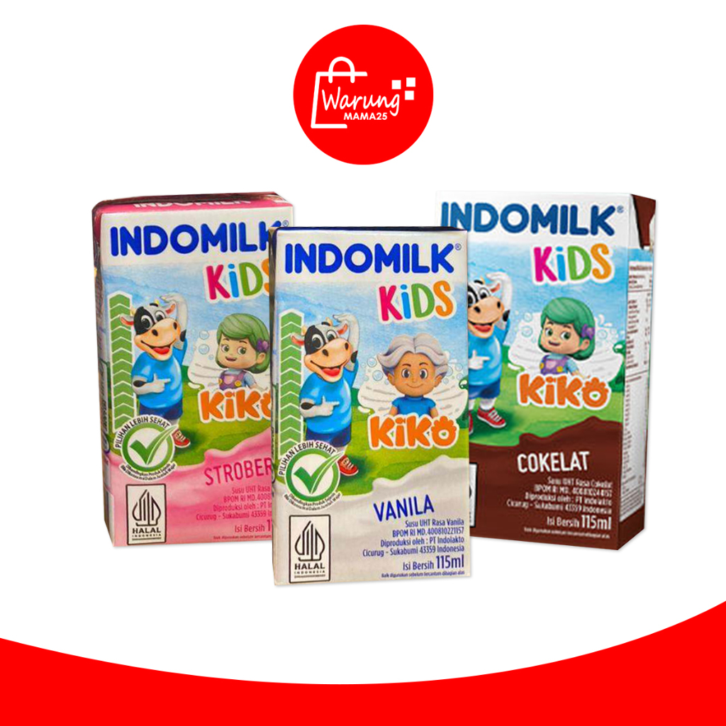 

Indomilk Kids/Susu UHT/Indomilk Kids 155 ml