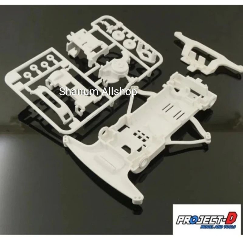 REP TAMIYA CHASIS SFM PUTIH PROJECT D /SUPER FM CHASIS