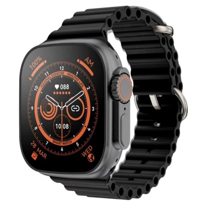 [TERMURAH] HIWATCH ULTRA T800 SERIES 8 SMARTWATCH WATERPROOF NFC 49MM BEST SELLER