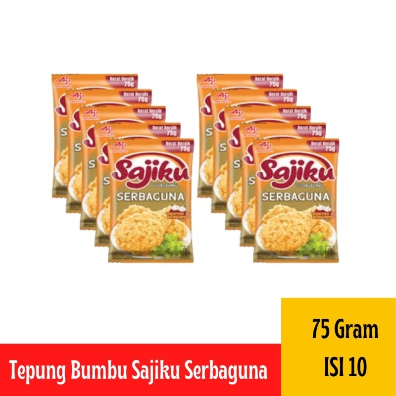 

Sajiku Tepung Bumbu Serbaguna 75g (10 pcs)