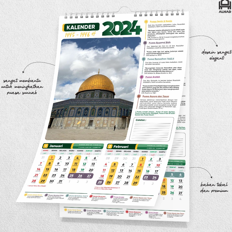 

MEGA SALE Kalender Puasa 224 I Kalender Dinding I Ukuran 31 x 47 I D1
