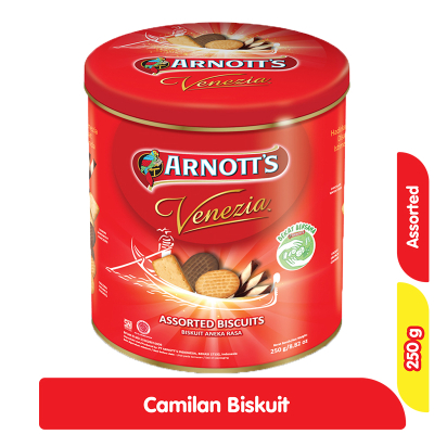 

ARNOTT'S Venezia Assorted Biscuit 250 g