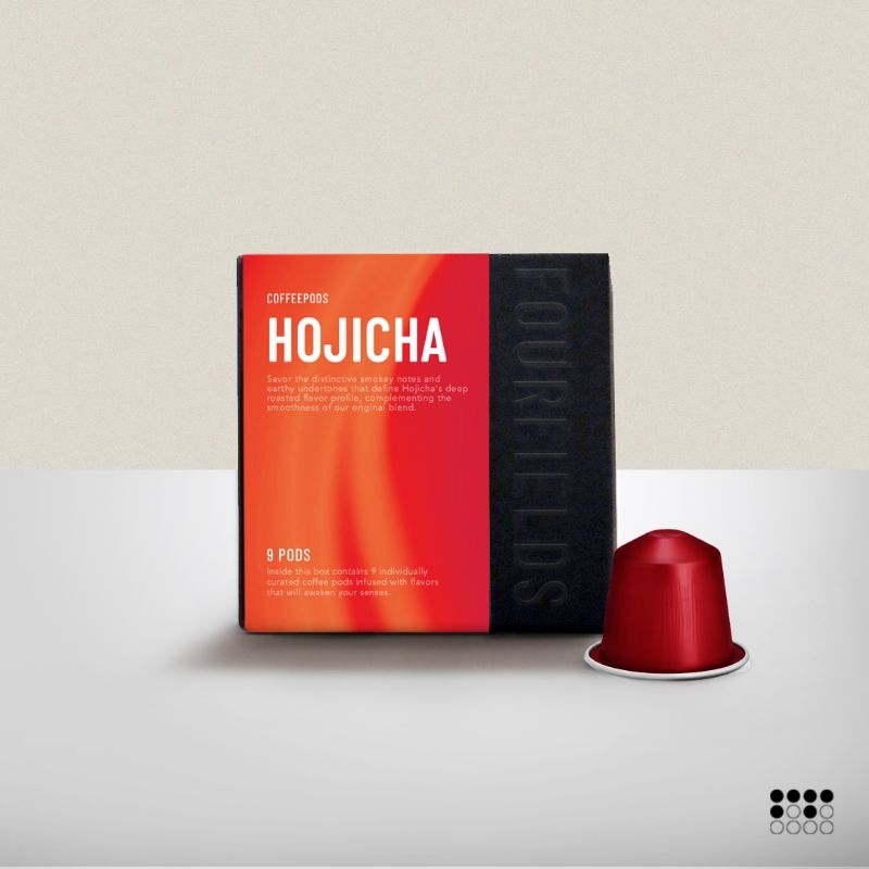 

FOURFIELDS Coffee Capsule - HOJICHA Flavor Nespresso Compatible