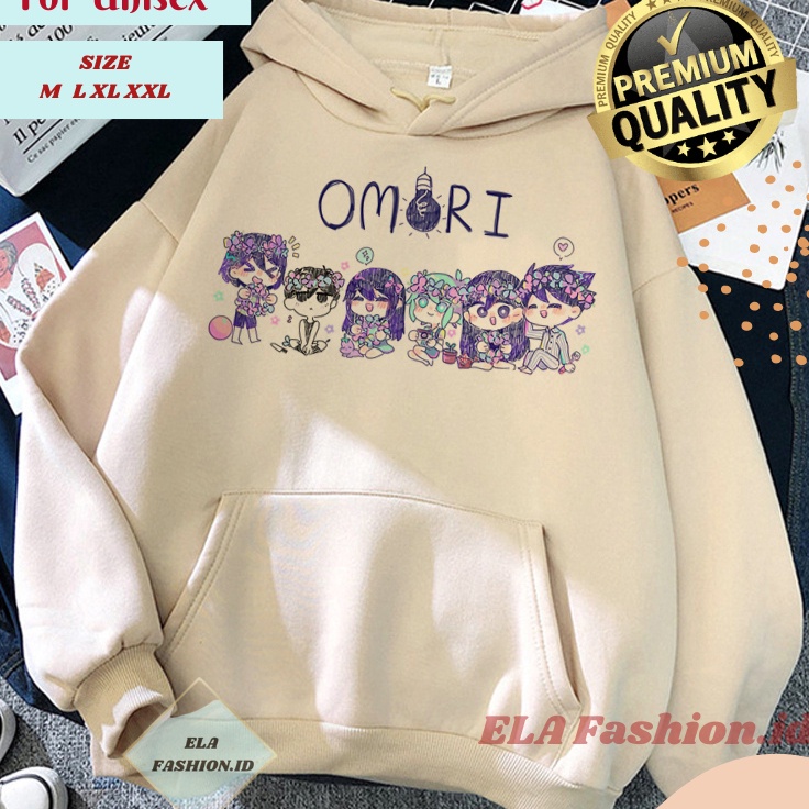 Serba Istimewa  Hoodie Game Omori omori Characters