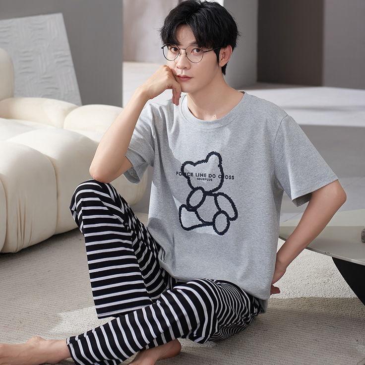 Murah Spesial  RULIF SETELAN PIYAMA BAJU TIDUR PRIA cp piyama cowok lengan pendek baju tidur piyama 