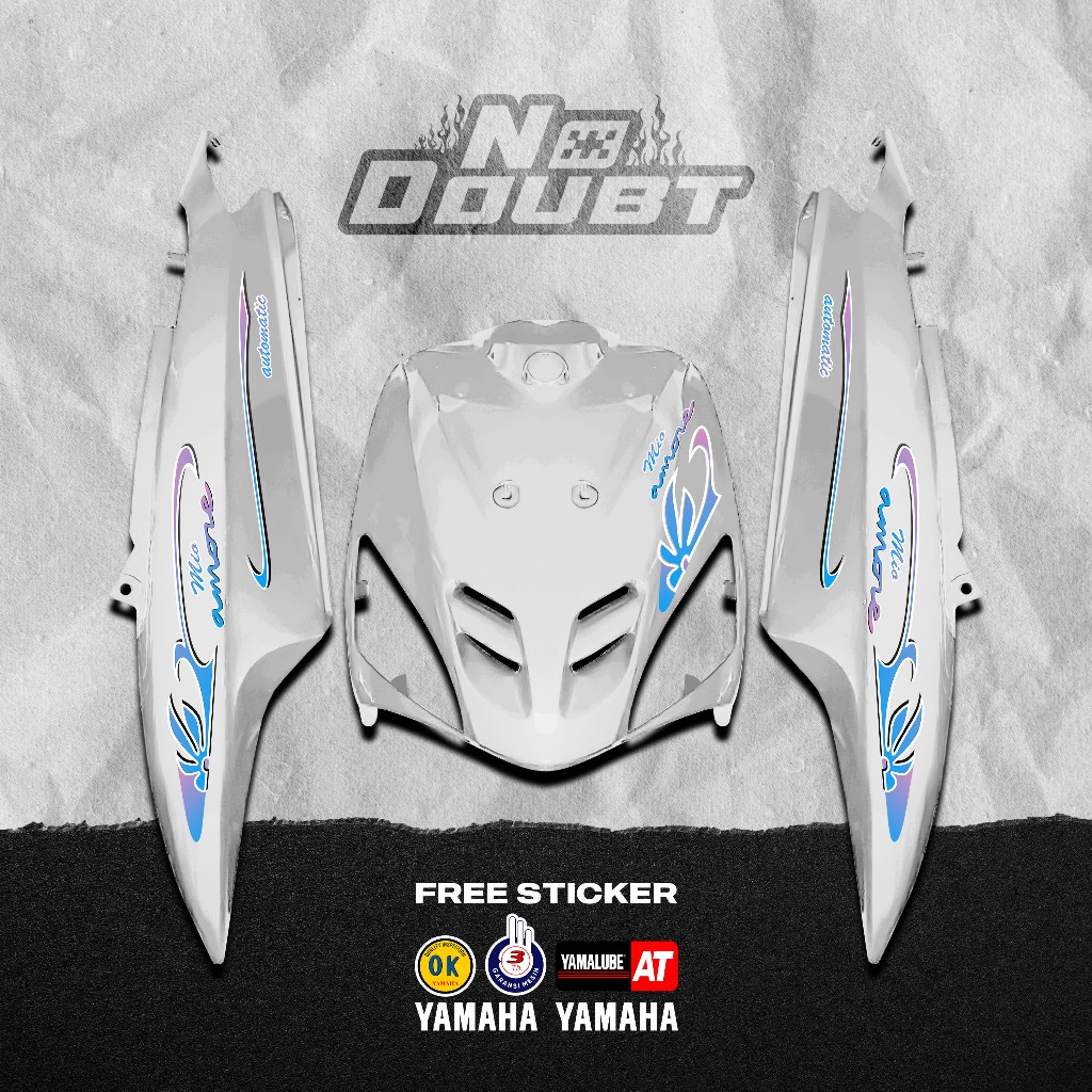 STRIPING MIO SPORTY FLOWER AMORE - WHITE BODY