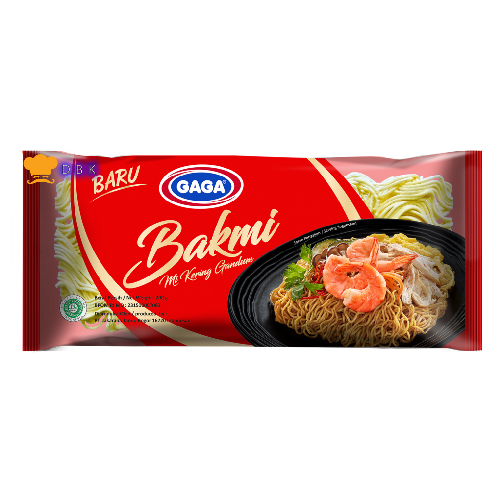 

GAGA Bakmi - Mie Kering Gandum - 200 gr noodle