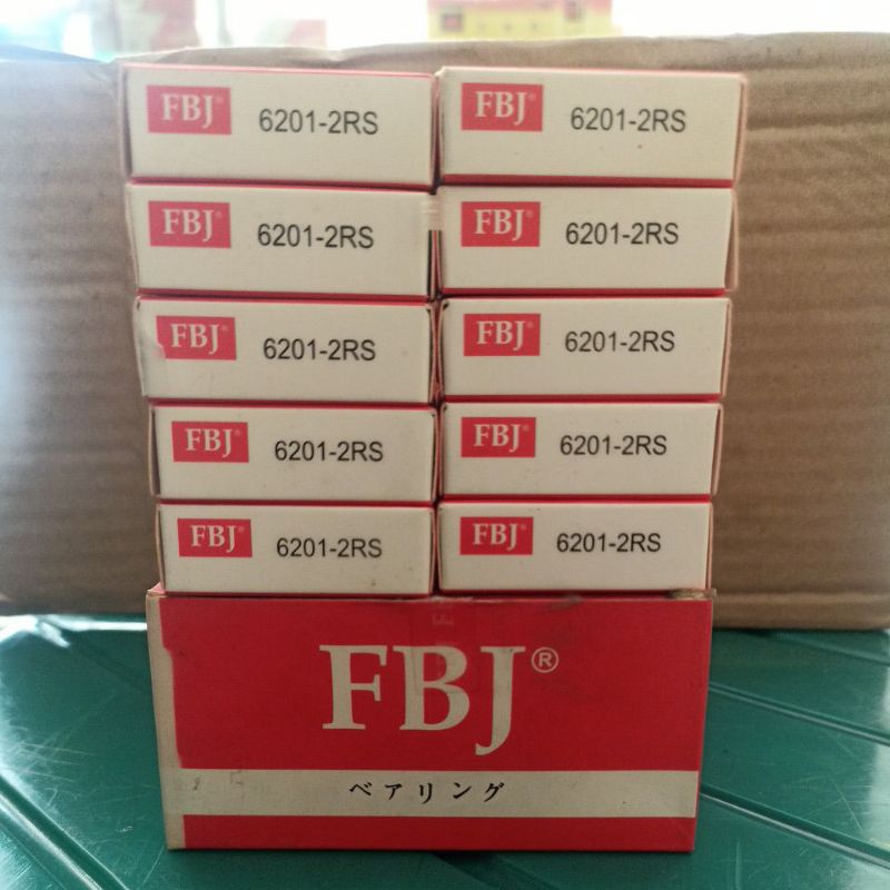 Laker/Bearing 6201 2RS ukuran 12mm x 32mm x 10mm