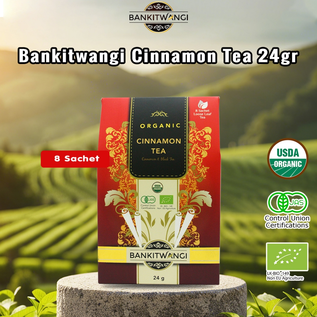 

Bankitwangi Teh Organik Cinnamon Tea Duplek 24gr