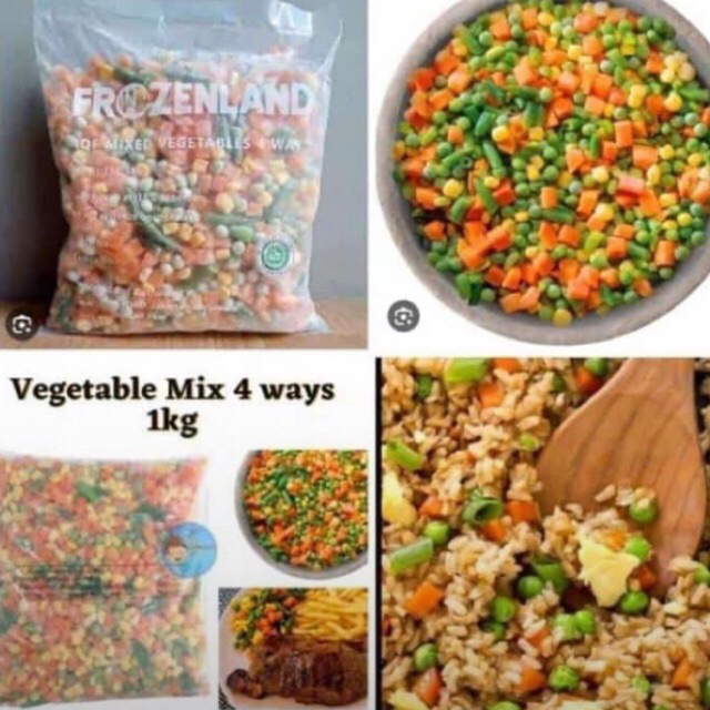 

Mix Vegetables Frozenland 1kg