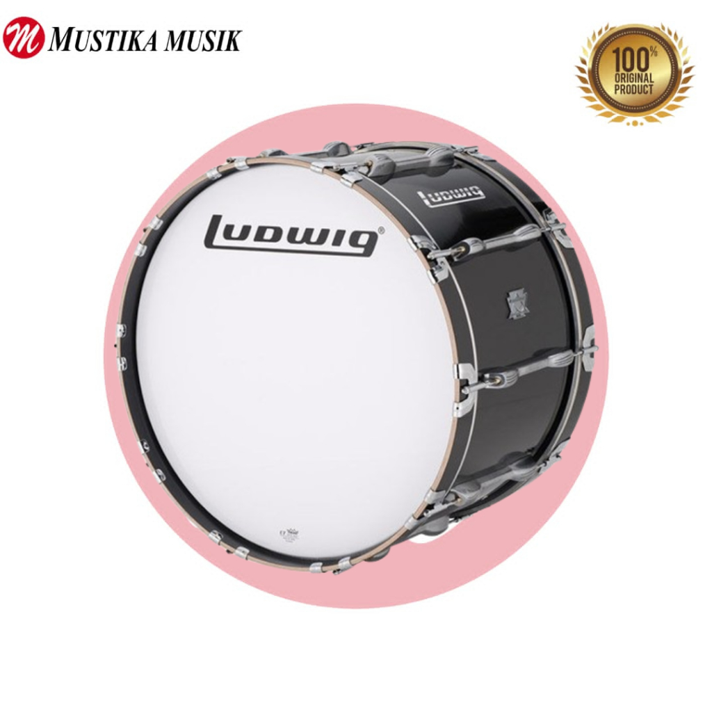 Bass Drum LUDWIG ULTIMATE LUMB22PB 22IN BK