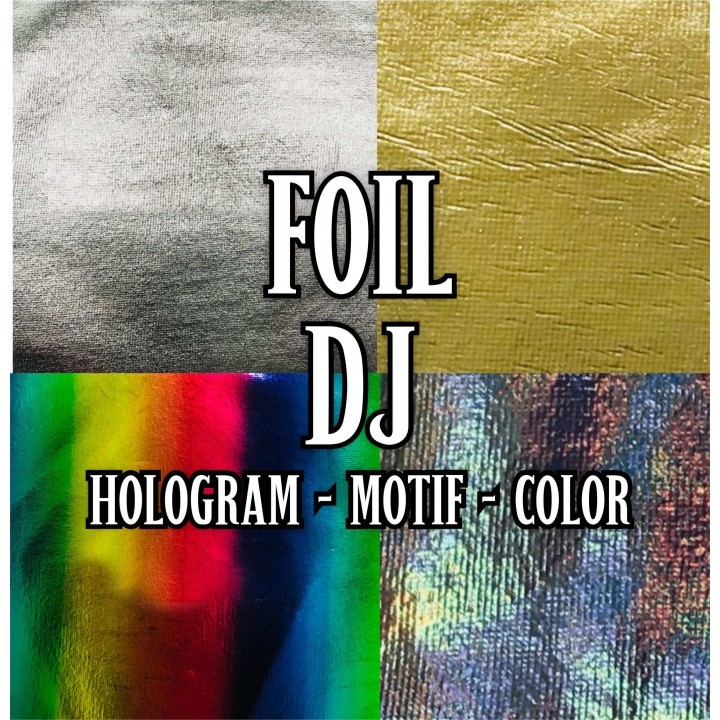 

Foil DJ Hologram - Motif - Color