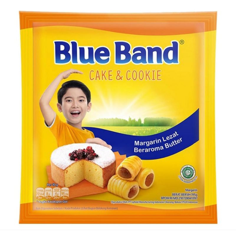 

Blue Band Margarine Cake Cookie Sachet 200 g