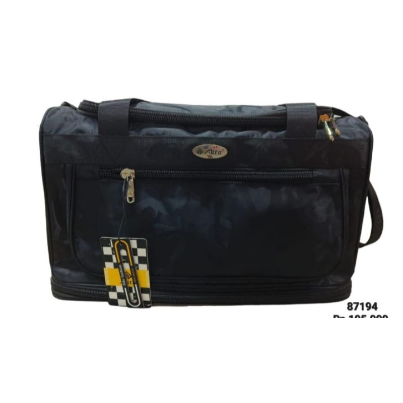 TAS TRAVEL BAG ALTO HITAM LORENG