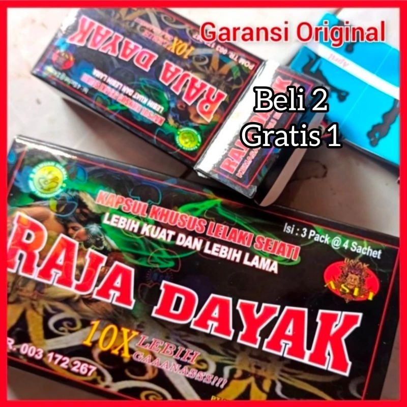 Original Kapsul Raja Dayak Asli Original Bergaransi