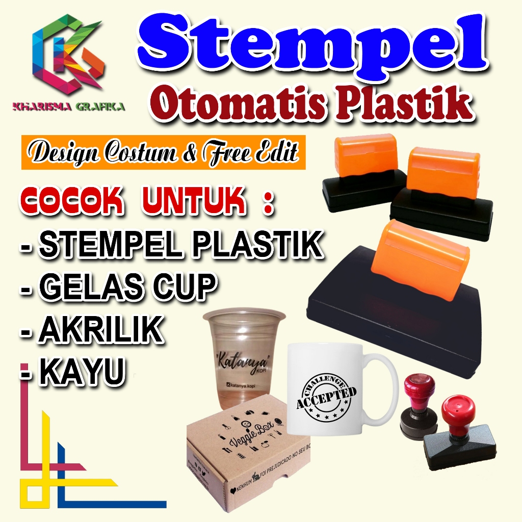 

STEMPEL FLASH/OTOMATIS/CUSTOM JUMBO