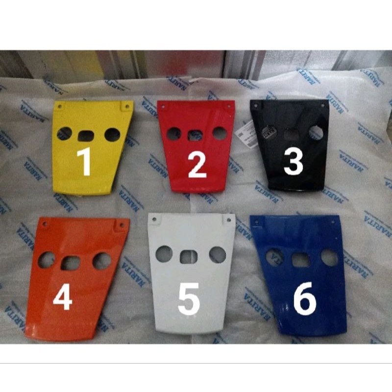 PET body bodi sambungan fizr fiz r F1zr warna putih hitam merah kuning oren