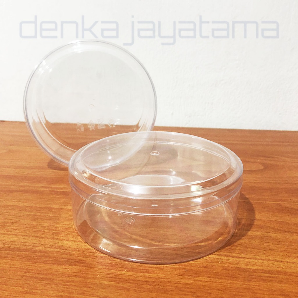 Isi 12 Pcs Toples Nastar 250 Gram Plastik Bening Bulat Kue Kering Kacang Dessert Box Serbaguna
