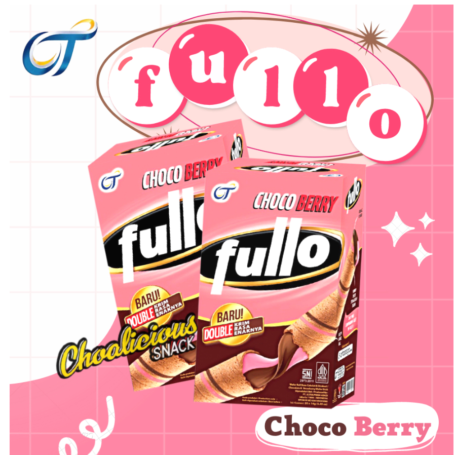 

FULLO Wafer Stick Rasa Choco Berry