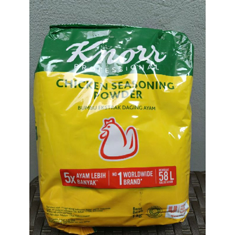 

Knor Chicken Powder 1Kg Bumbu Ekstrak Daging Ayam
