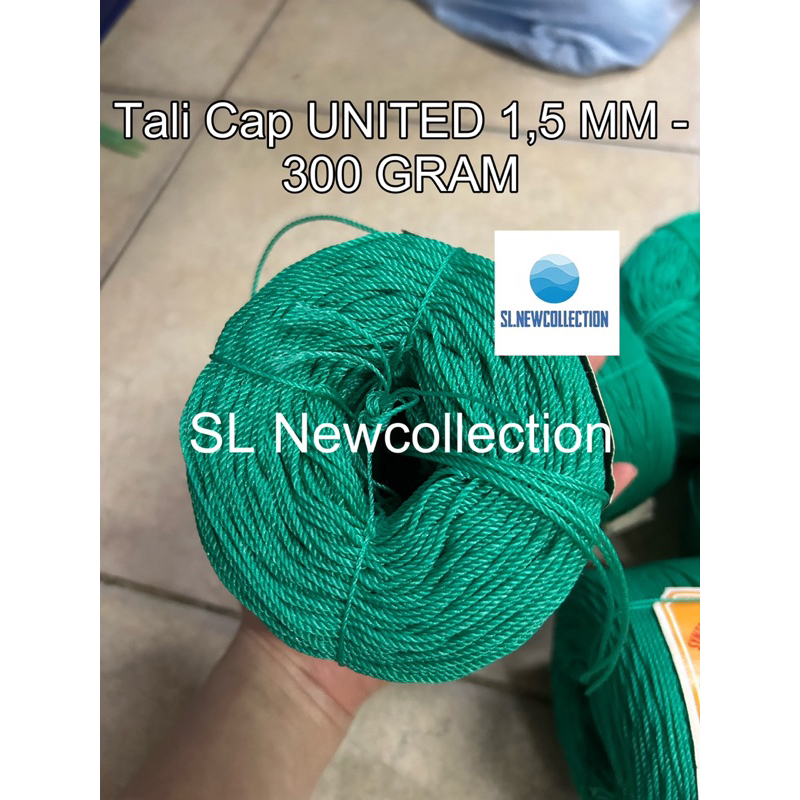 

Tali PE Cap UNITED 1,5 MM 0.3 KG - Tali Rol Besar / Tali Ikat Serbaguna