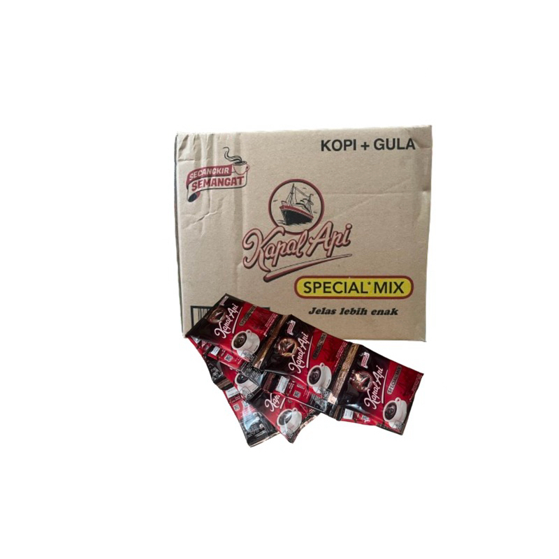 

Kopi Kapal Api Mix 10 sachet x 12 renceng (23gr)